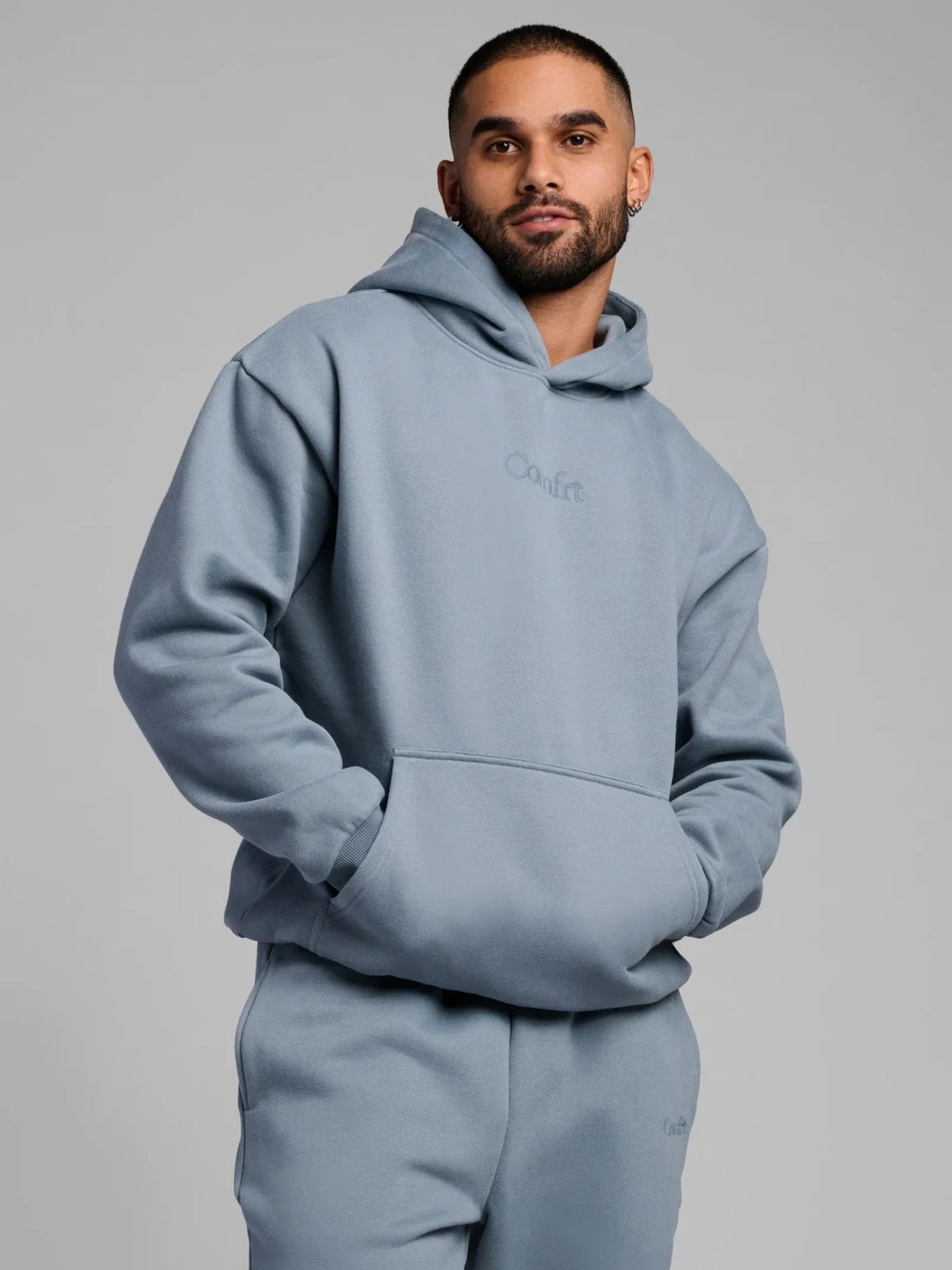 Pullover Hoodie - Sky Blue