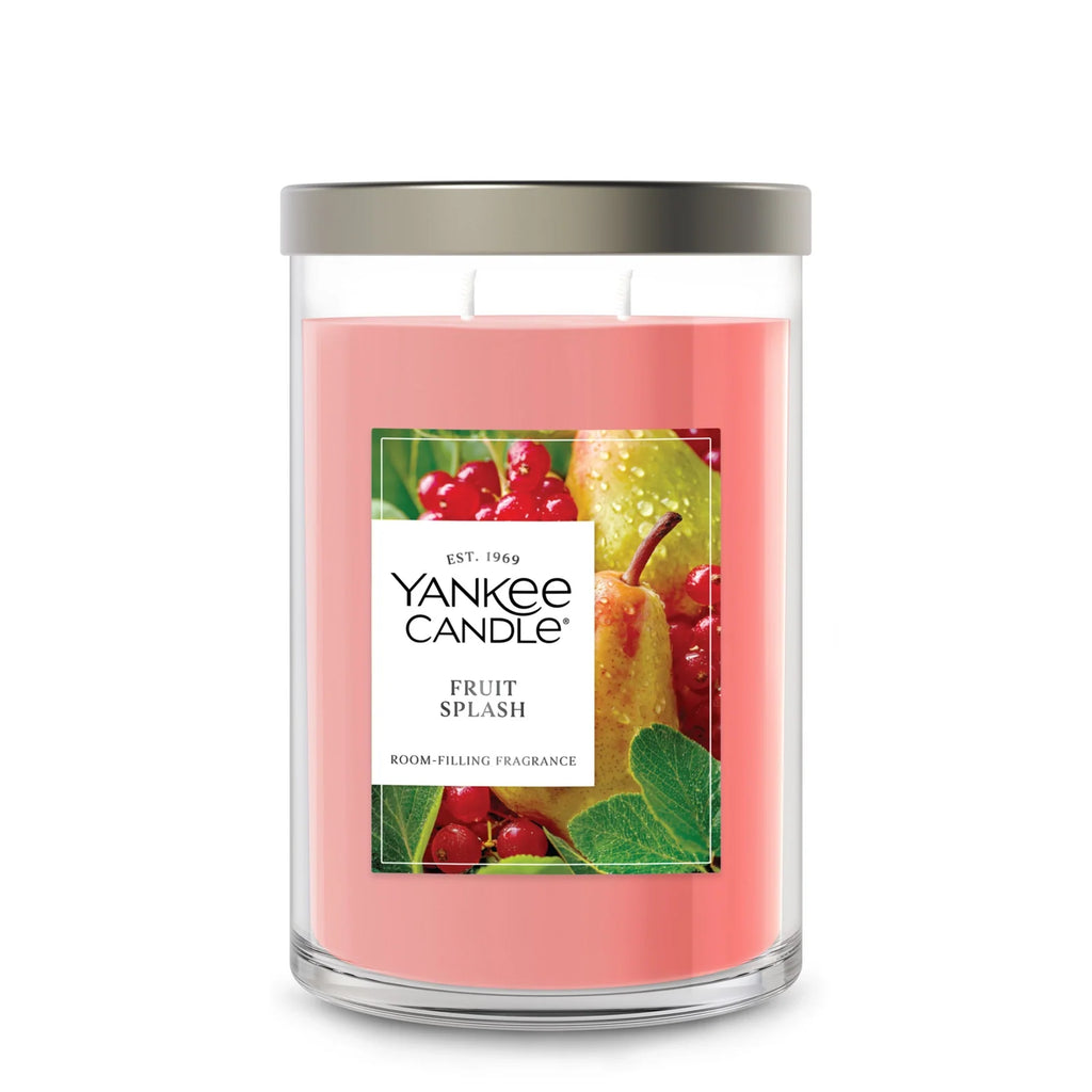 Large Fruity Scented Tumbler Candle