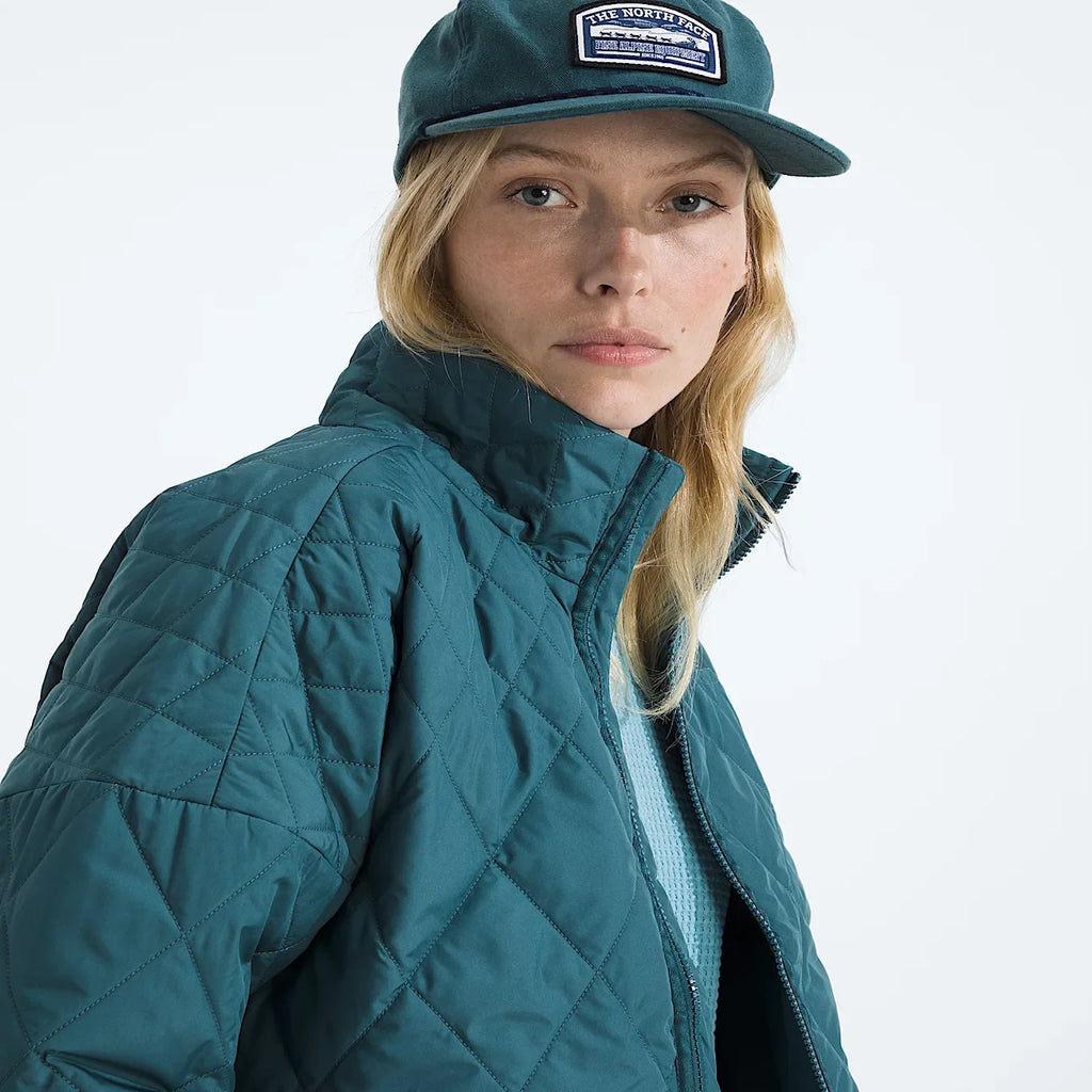 Women's Insulated Hiking Jacket - Blue