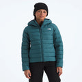 Women's Hooded Insulated Jacket - Blue