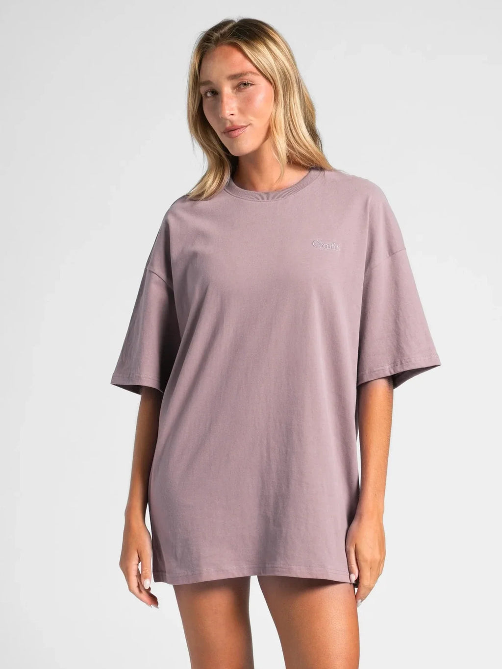 Oversized Terry T-Shirt - Dust