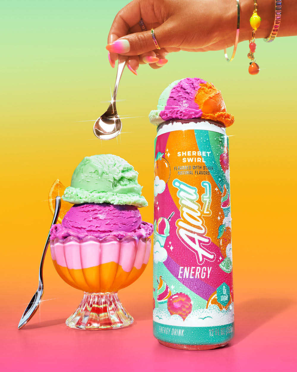 Zero Sugar Energy Drink - Orange Raspberry Lime