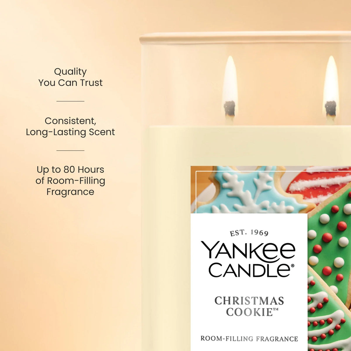 Large Tumbler Candle - Baked Cookie