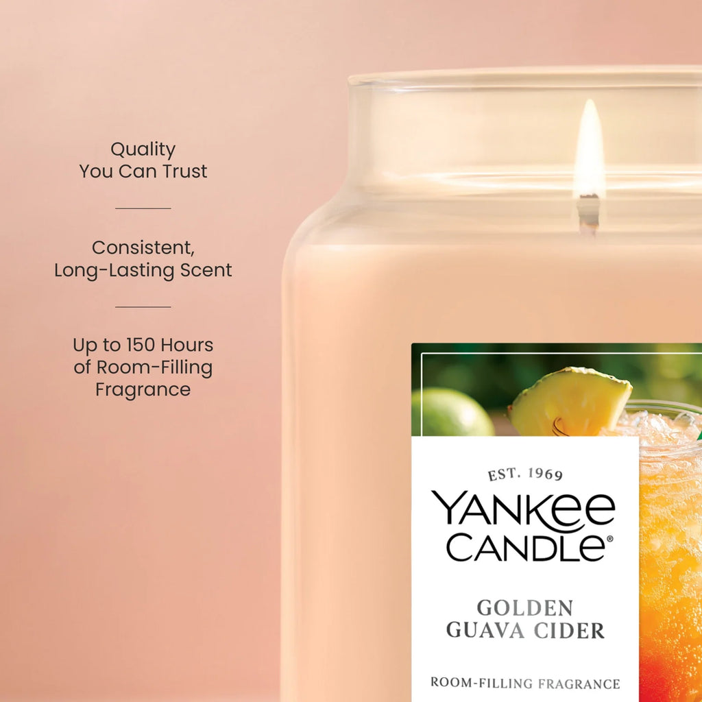 Large Jar Candle - Guava Cider
