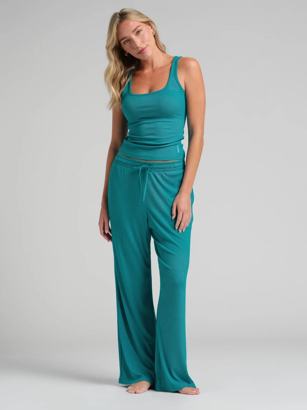 Ribbed Contour Lounge Pants - Allure