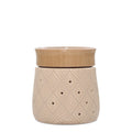 Electric Wax Melt Warmer With Geometric Pattern