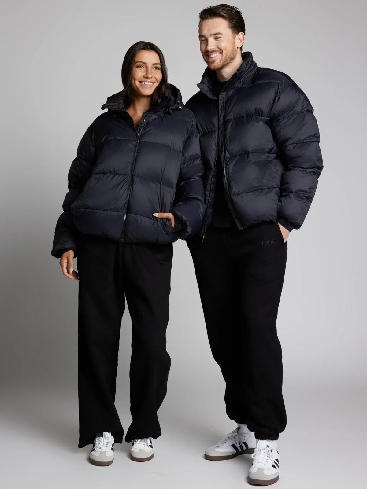 Puffer Jacket - Black
