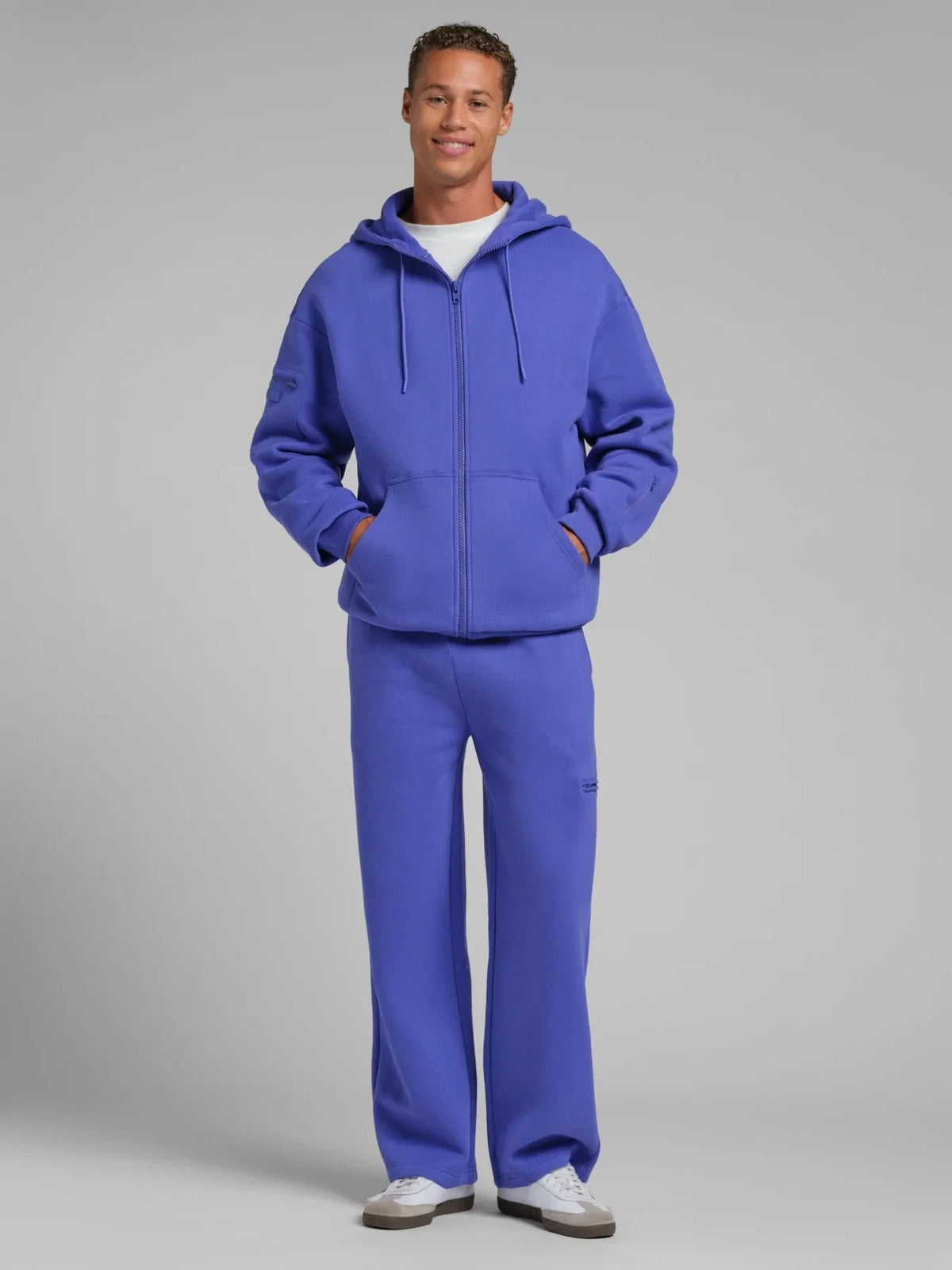 Full-Zip Travel Hoodie - Ultra Violet
