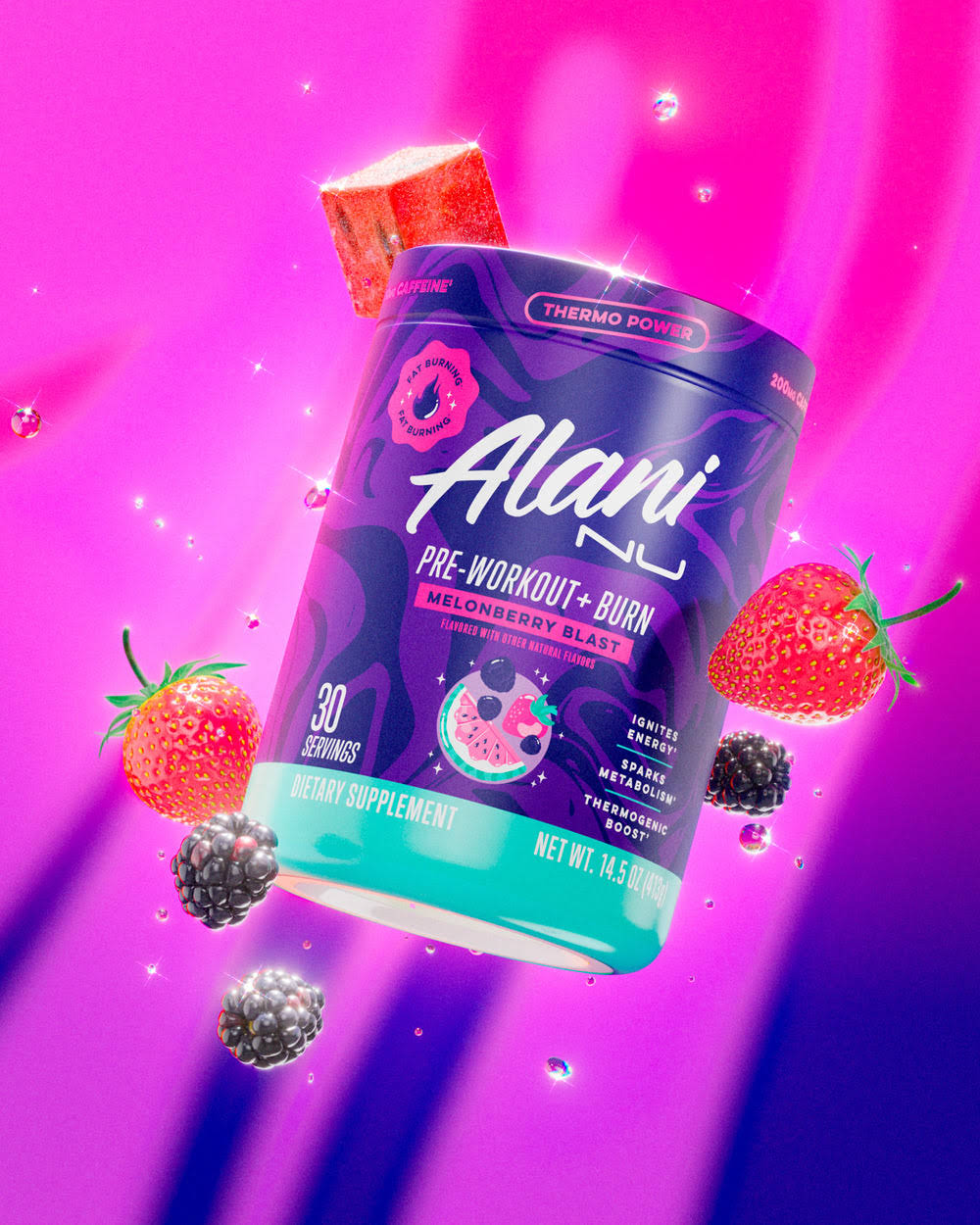 Thermogenic Pre-Workout Powder - Melon Berry