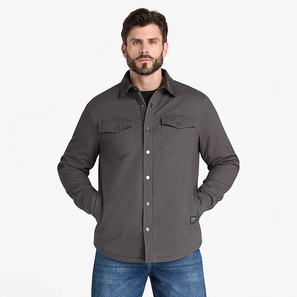 Men's Fleece-Lined Shirt Jacket