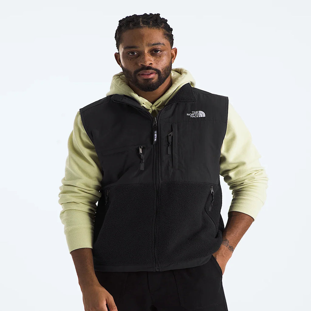 Men's Full-Zip Fleece Vest - Black