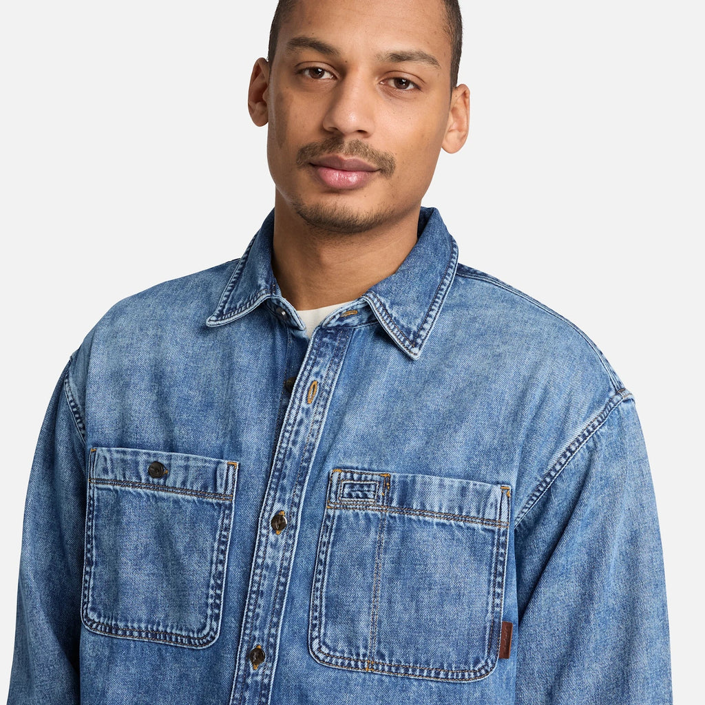 Men's Denim Pocket Shirt