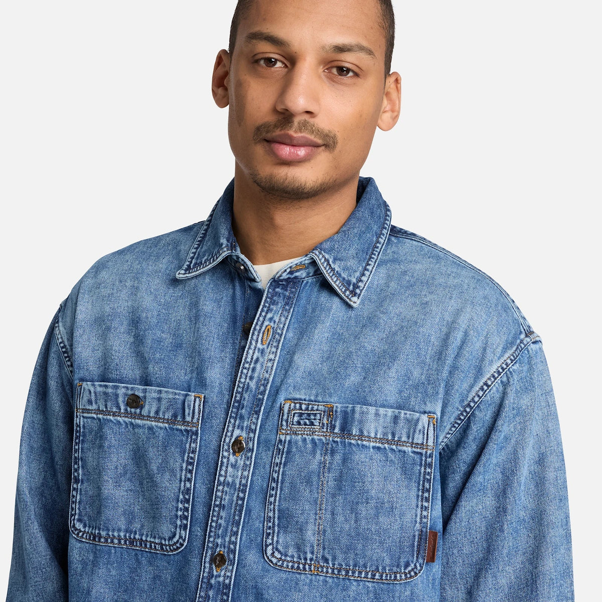 Men's Denim Pocket Shirt