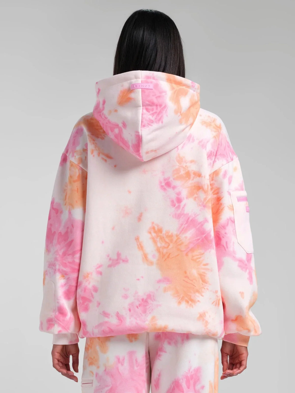 Zip-Front Travel Hoodie - Sunset