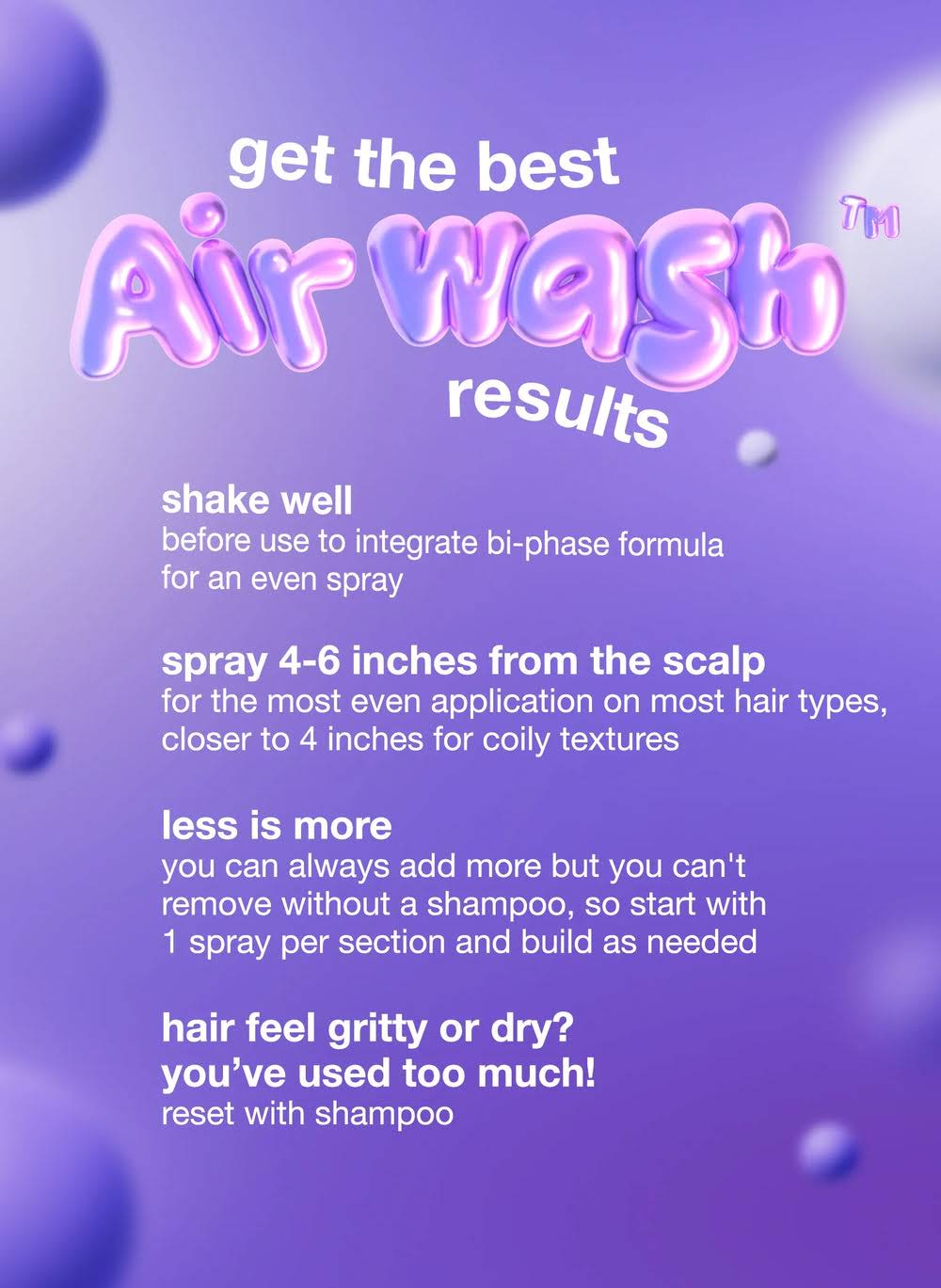Mini Non-Aerosol Dry Shampoo