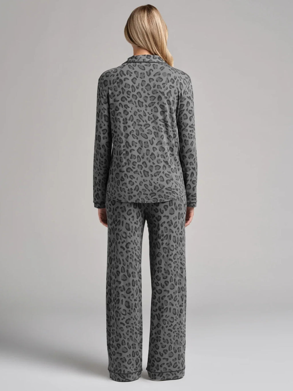 Long-Sleeve Pajama Set - Cherry Blossom