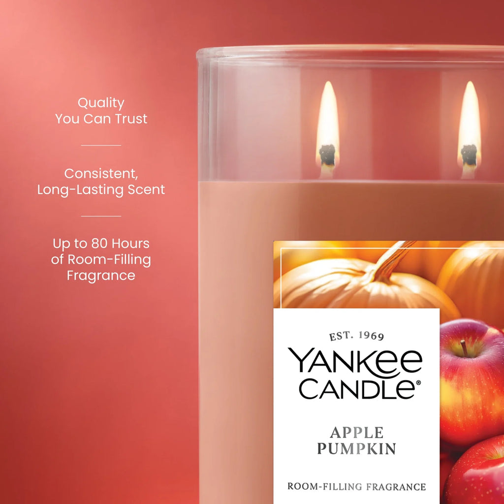 Large Tumbler Candle - Apple Pumpkin