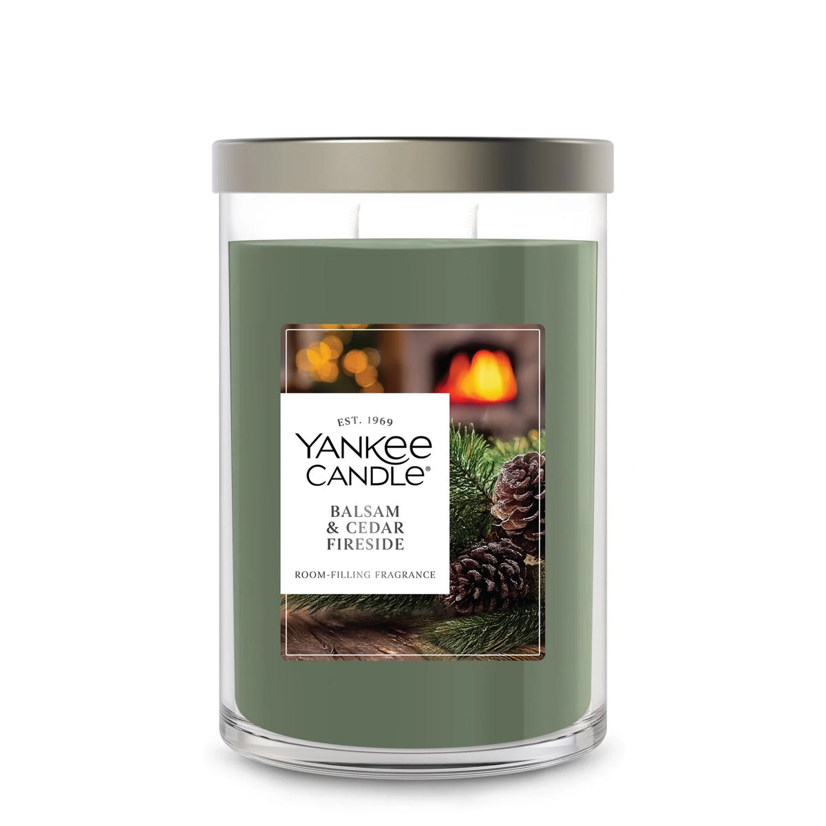 Large Tumbler Candle - Balsam Cedar