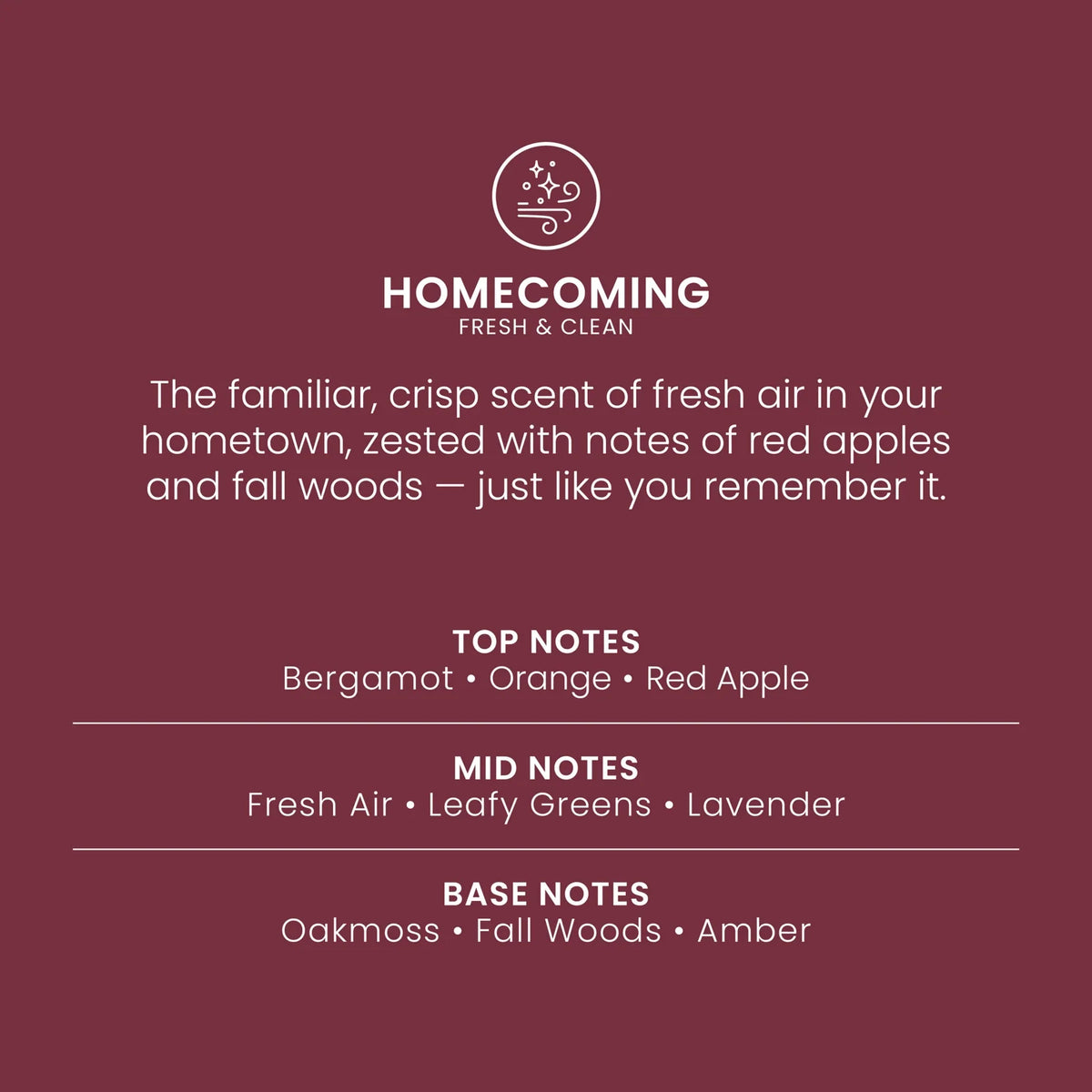 Large Jar Candle - Fresh Autumn