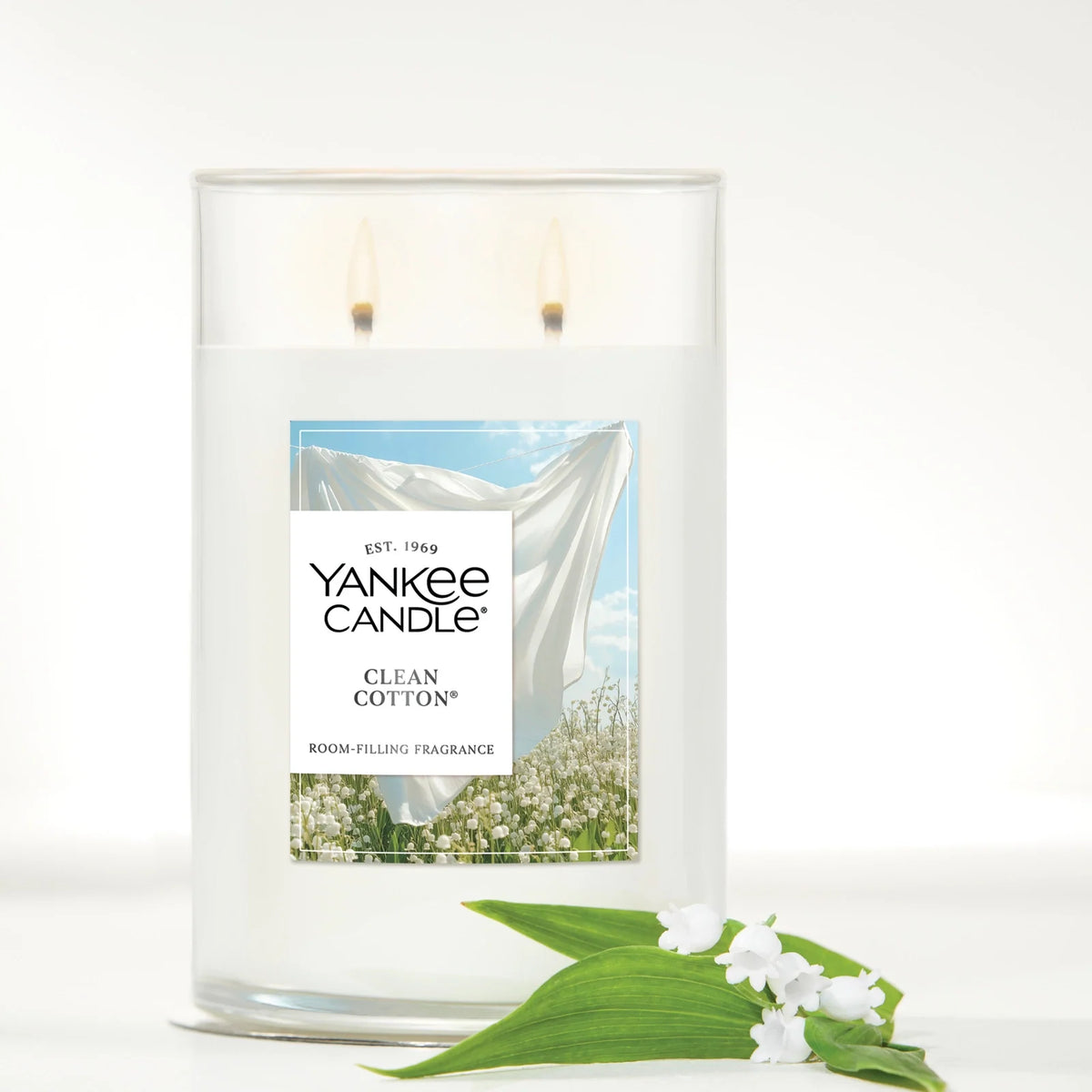 Large Tumbler Candle - Fresh Linen