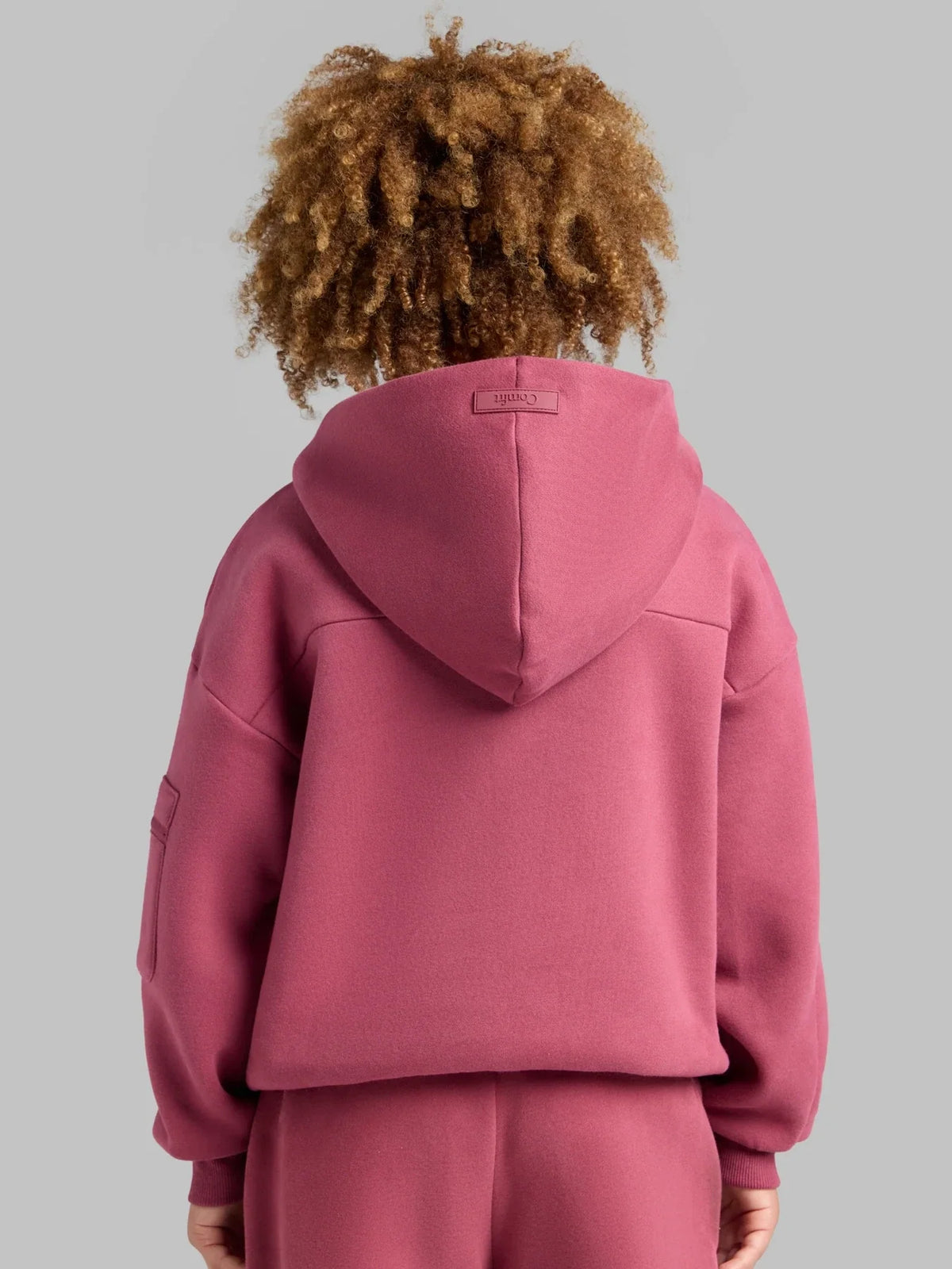 Kids Graphic Hoodie - Berry