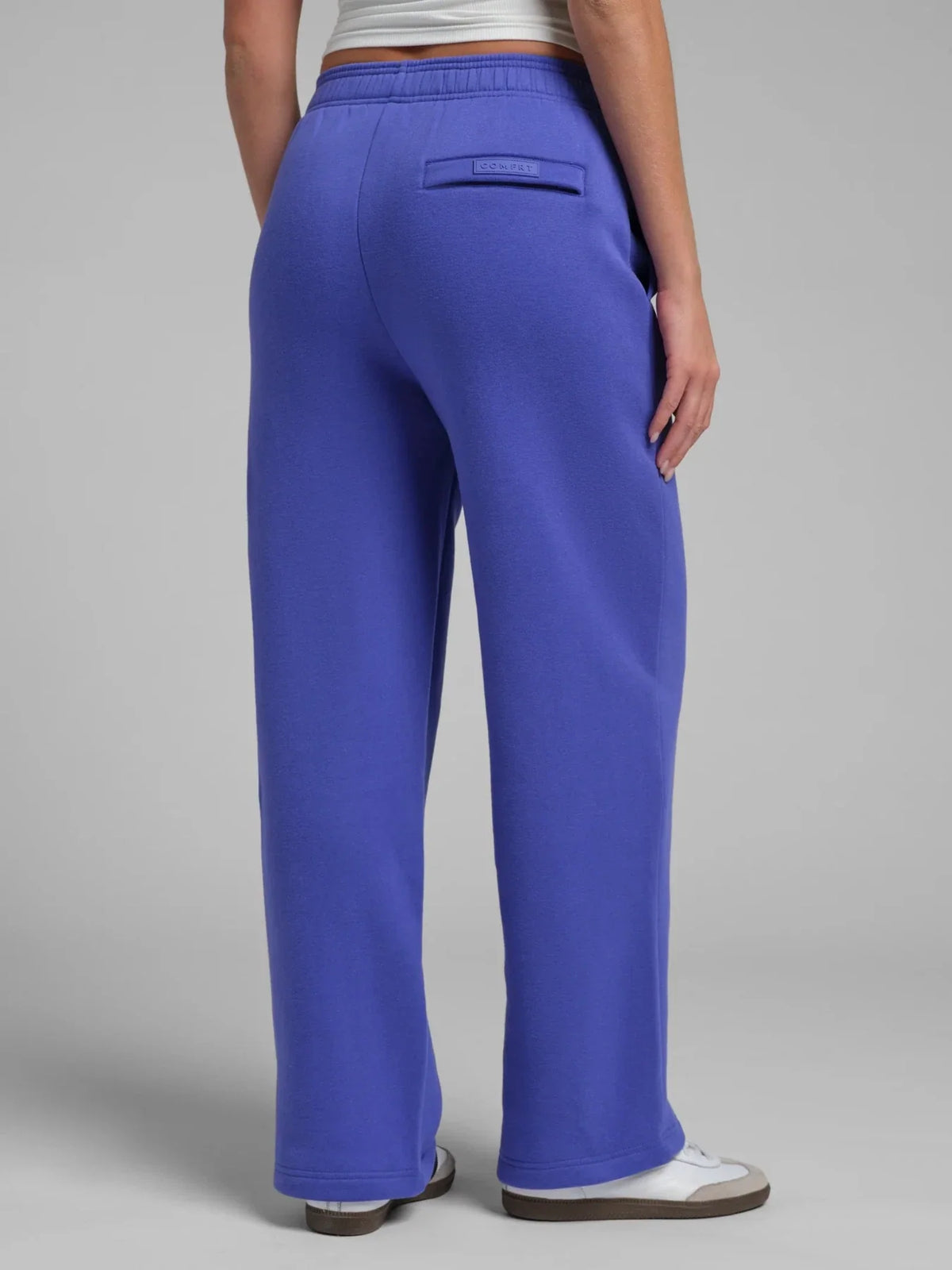 Bright Straight Leg Sweatpants - Violet