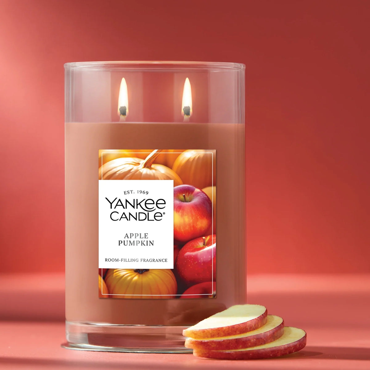 Large Tumbler Candle - Apple Pumpkin