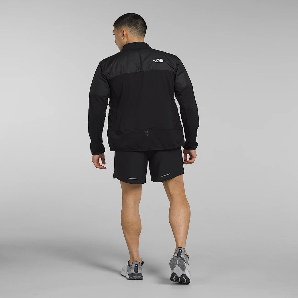 Men's Insulated Trail Running Jacket - Black