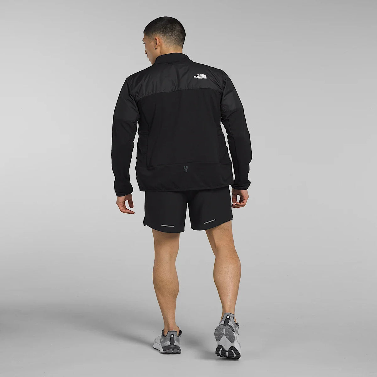 Men's Insulated Trail Running Jacket - Black