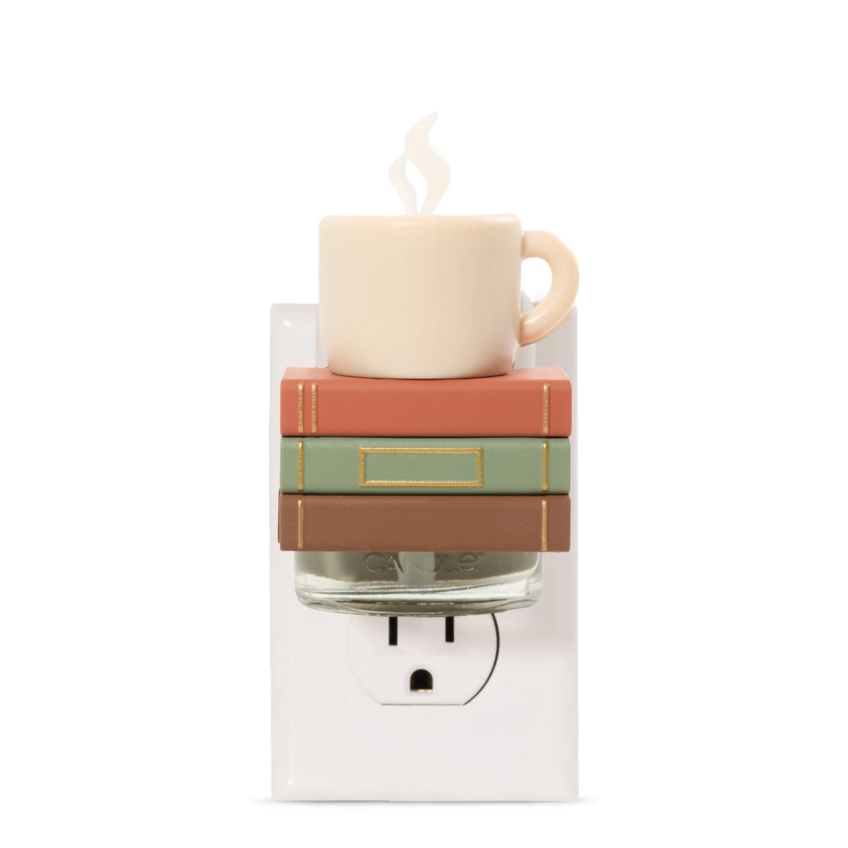 Book Stack Plug-In Diffuser With Light