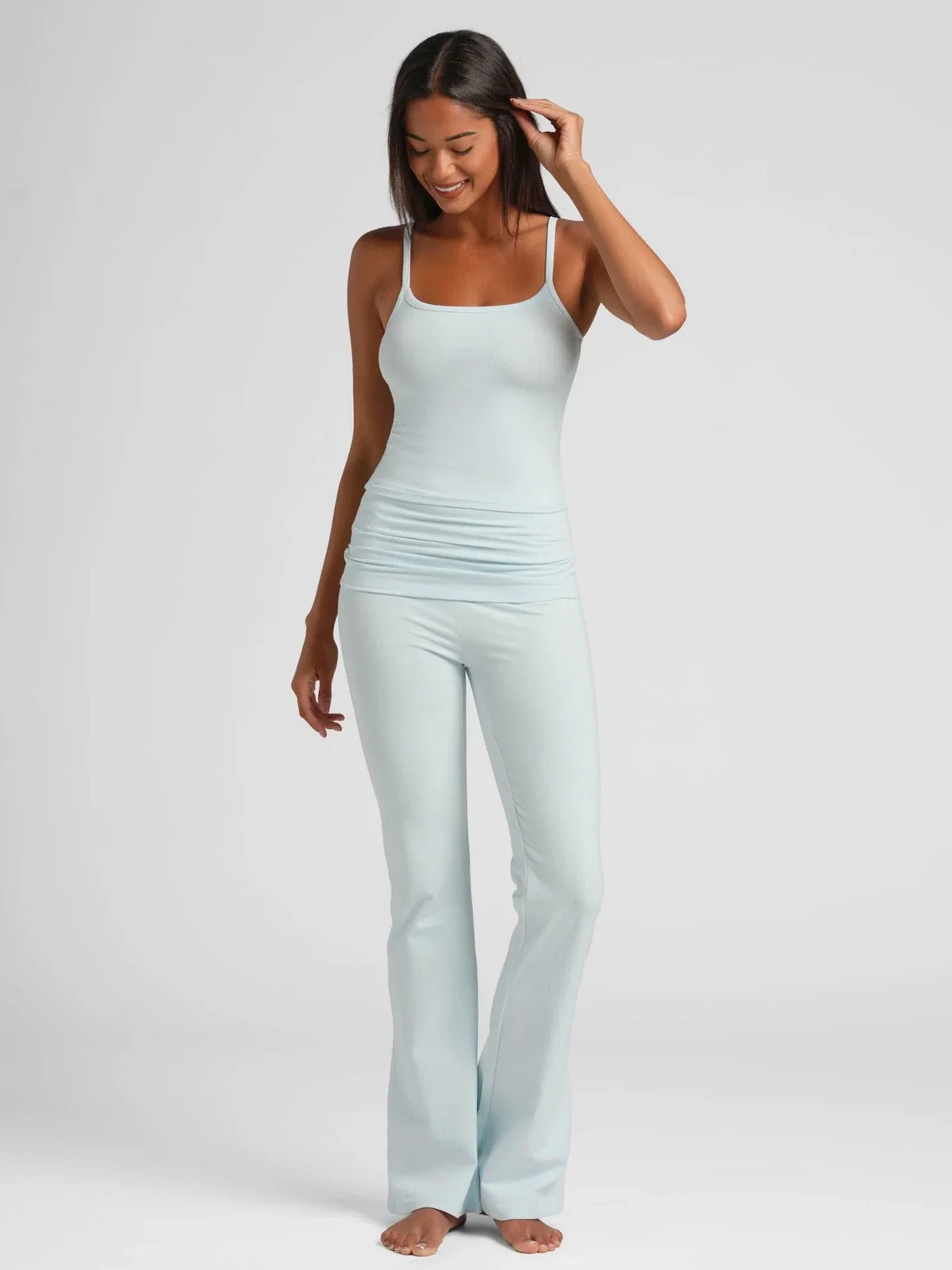Stretch Camisole Top - Powder Blue
