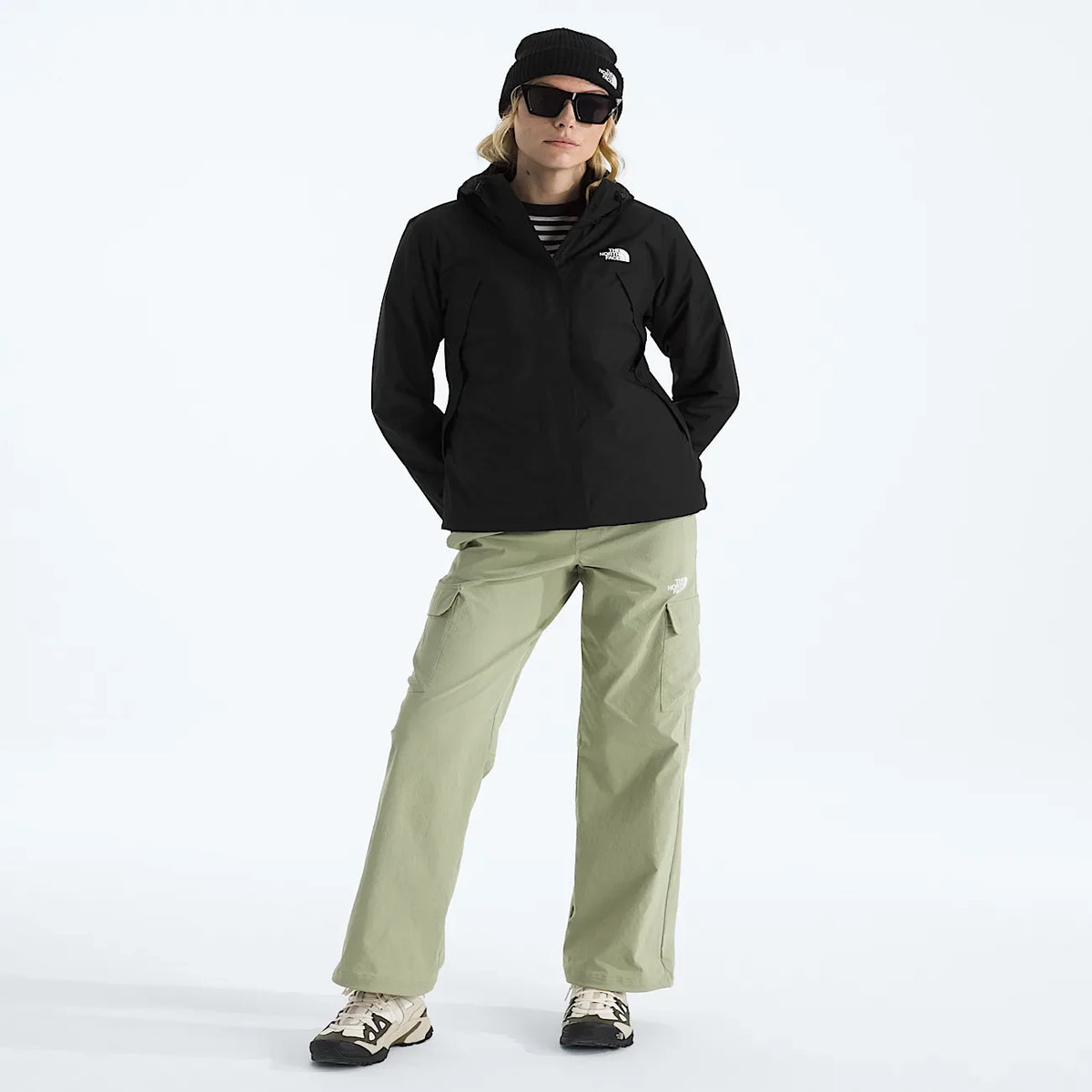 Women's 3-In-1 Waterproof Jacket - Black