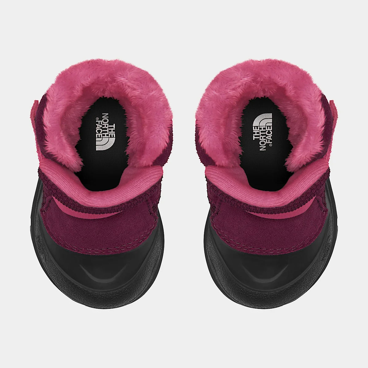 Toddler Winter Boots - Berry and Black