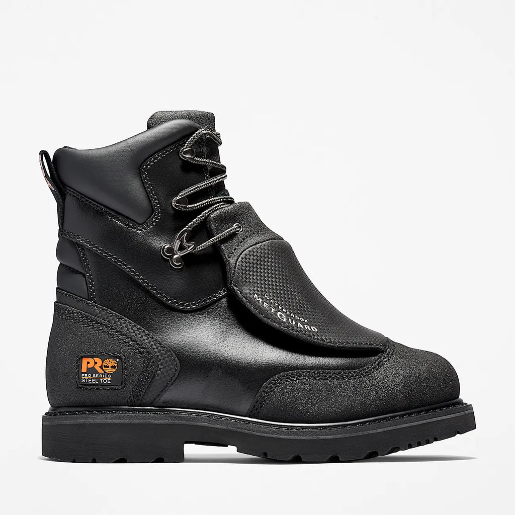Men's Waterproof Steel Toe Met Guard Work Boot