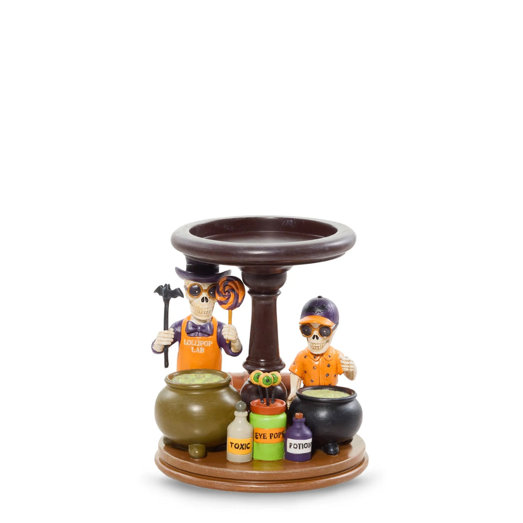 Halloween Laboratory Jar Candle Pedestal