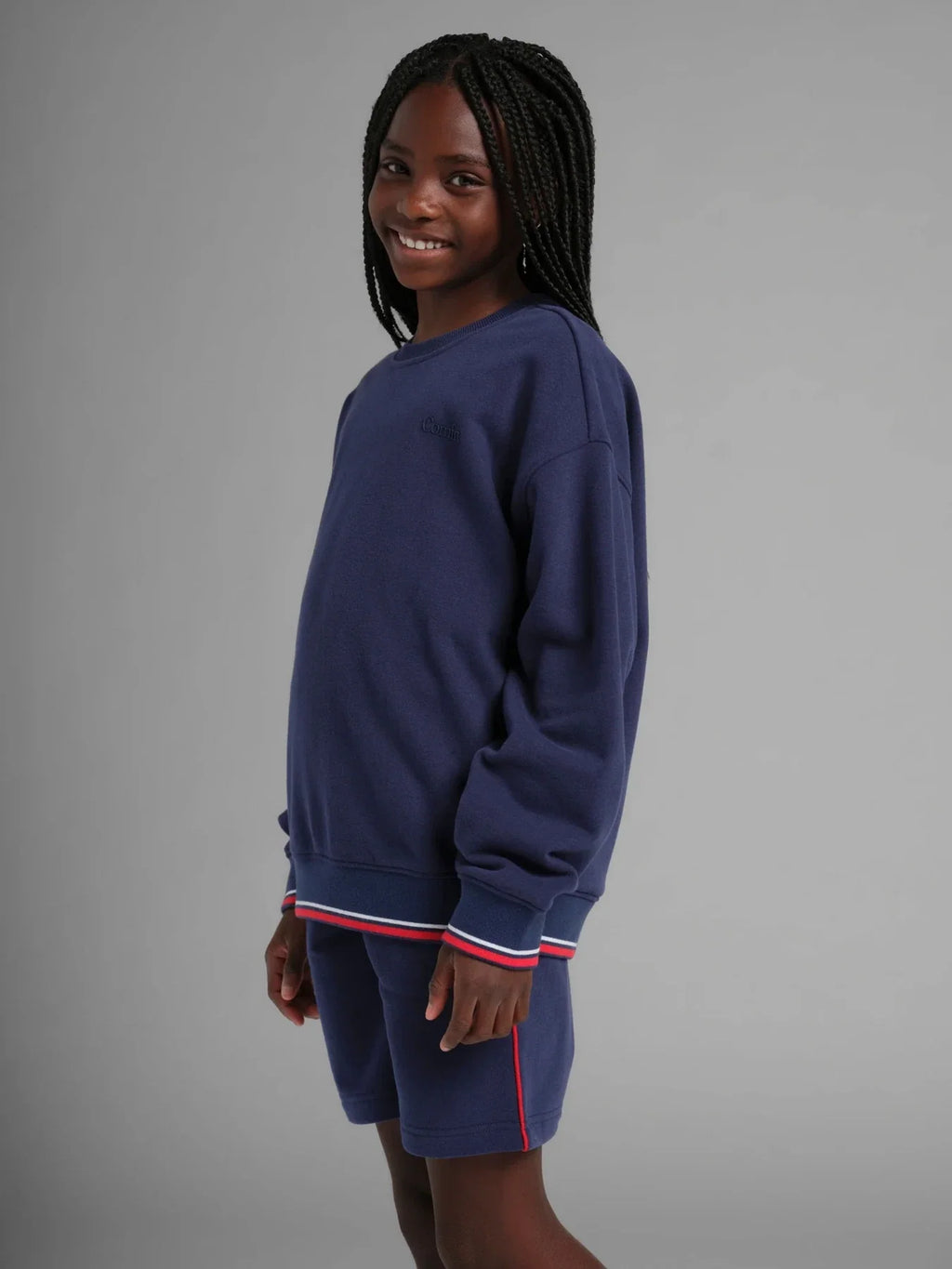 Kids' Lightweight Crewneck Sweatshirt - Liberty Blue