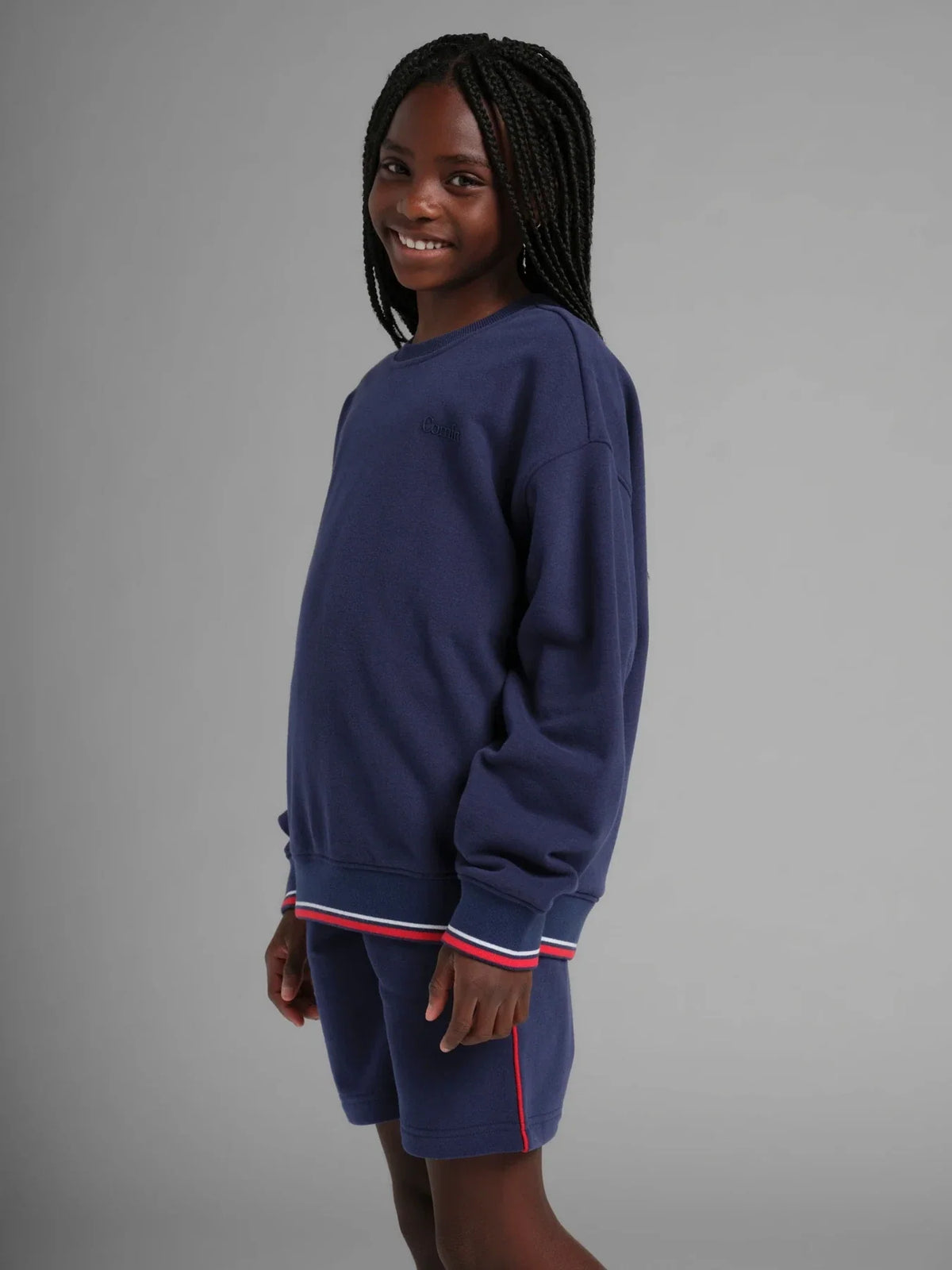 Kids' Lightweight Crewneck Sweatshirt - Liberty Blue