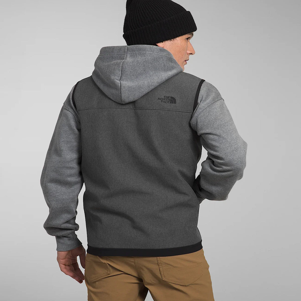 Men's Soft Shell Vest - Dark Gray