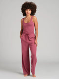 Terry Jumpsuit - Berry