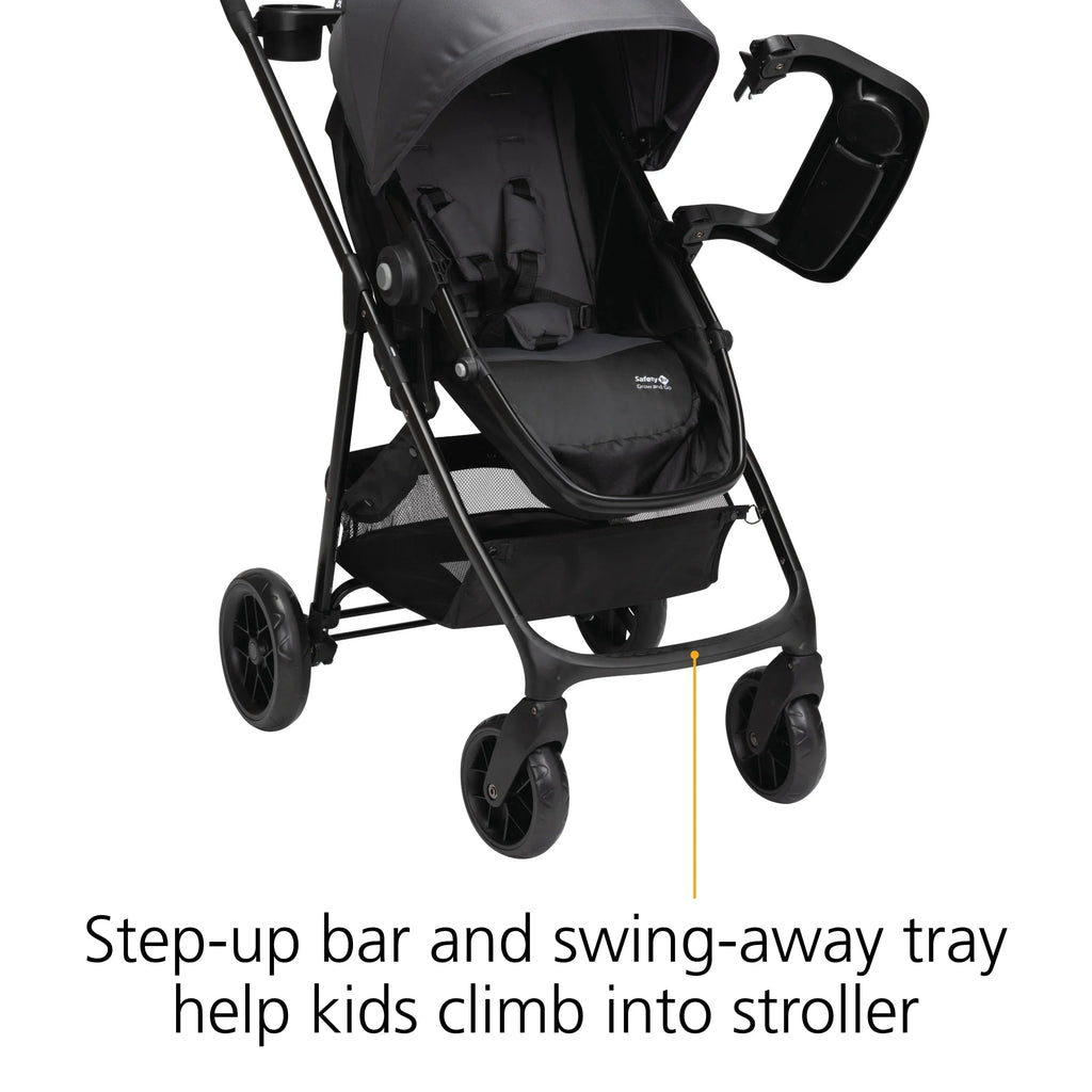 Safety 1st Grow And Go Sprint Modular Travel System Stroller With Rear-Facing Infant Car Seat - Bluestone
