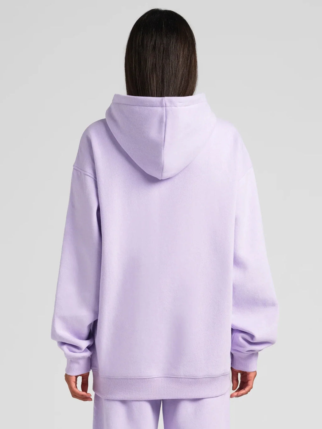 Lightweight Oversized Pullover Hoodie - Iris