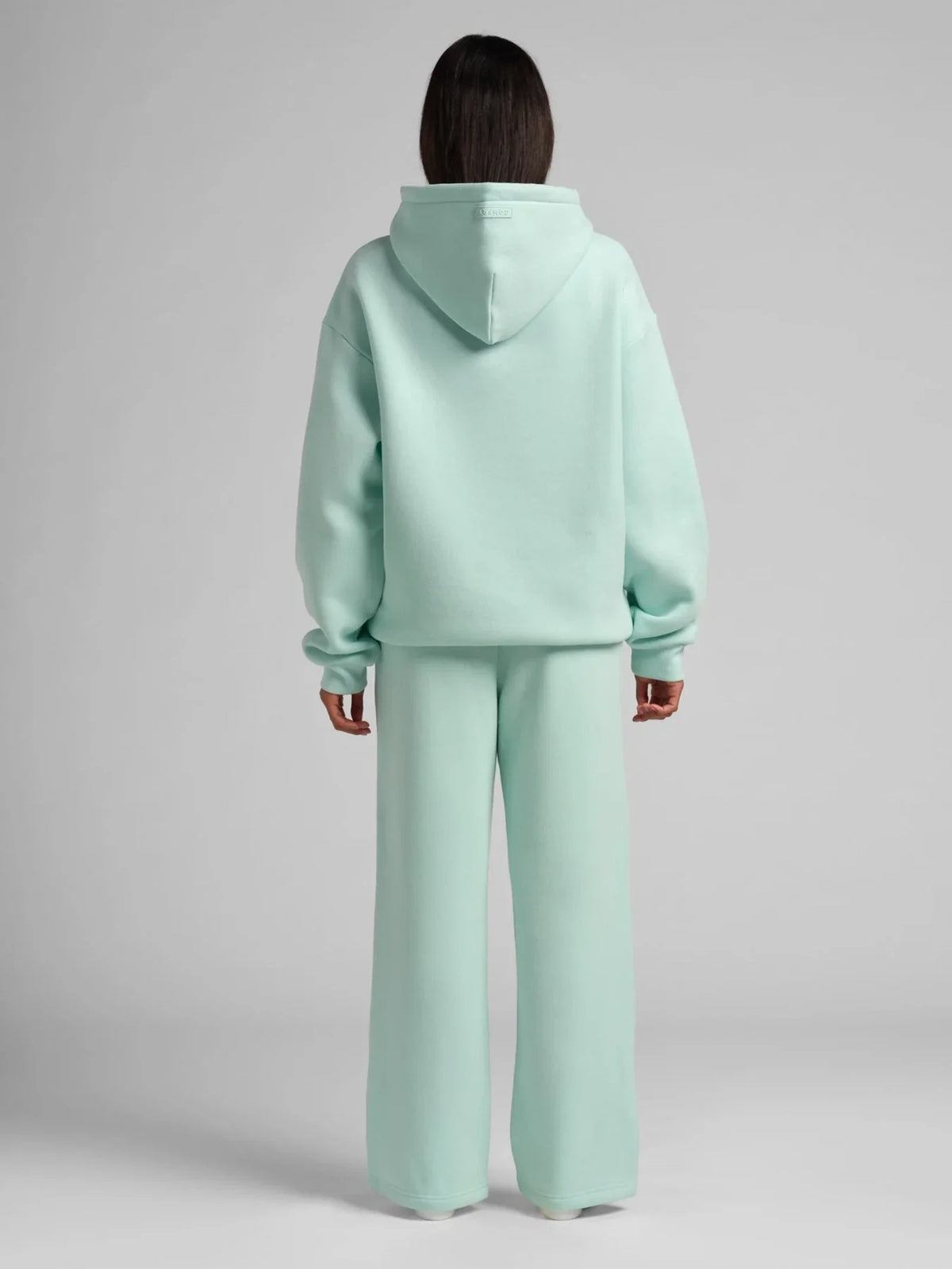 Pastel Straight-Leg Sweatpants - Baby Blue