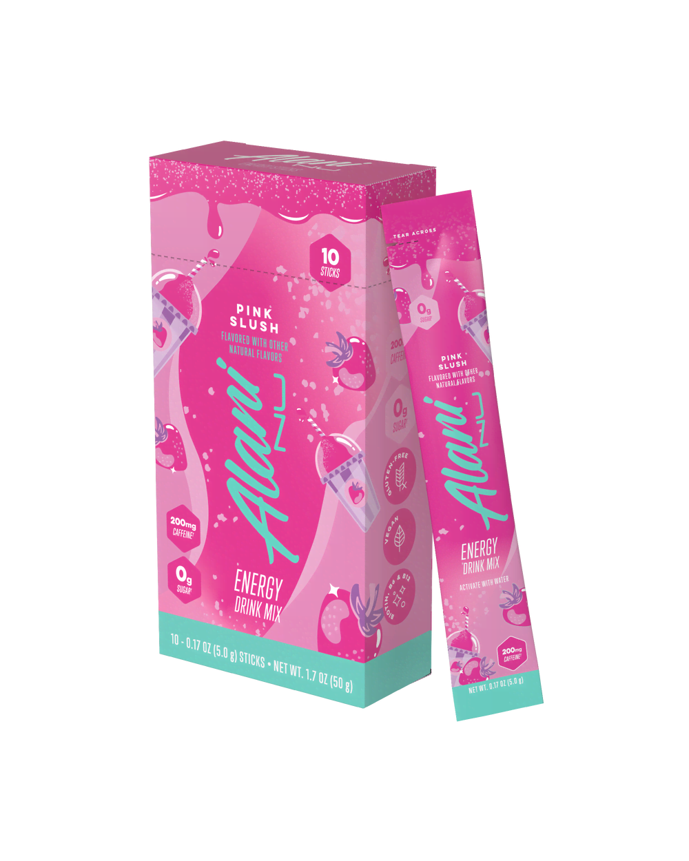 Energy Drink Mix Sticks - Strawberry Cream Soda