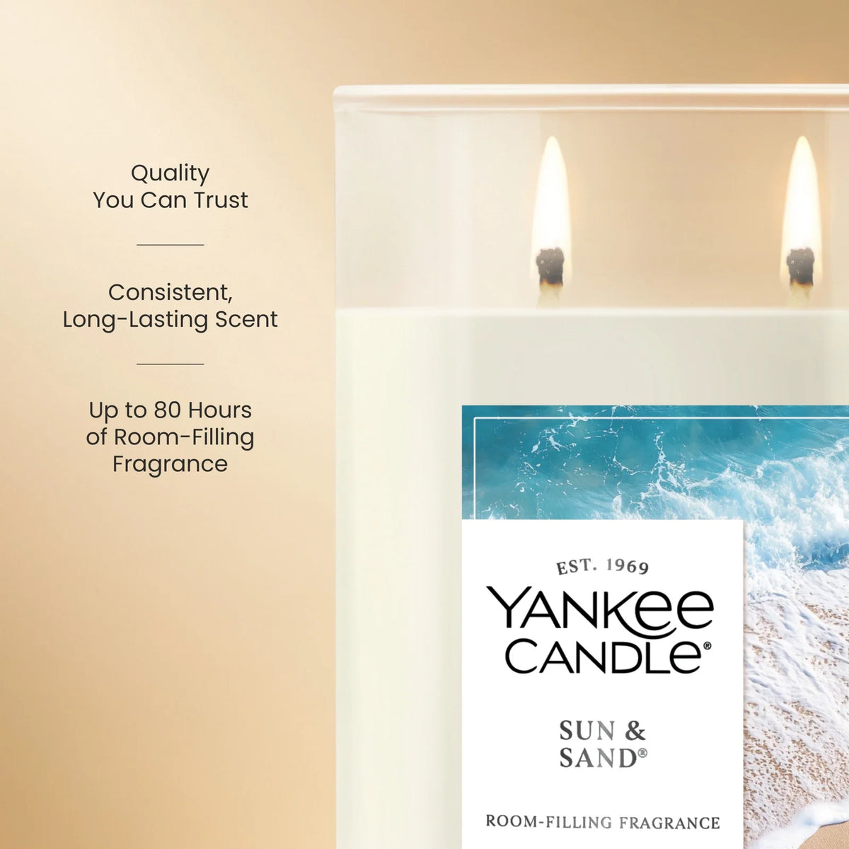 Sun And Sand Tumbler Candle