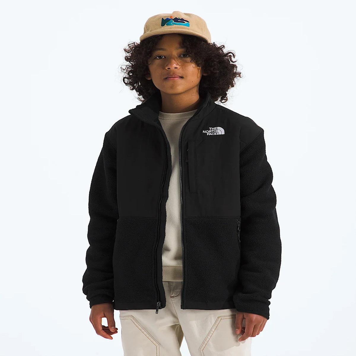 Kids' Full-Zip Fleece Jacket - Black