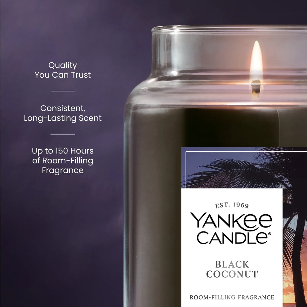 Large Jar Candle - Coconut Scent