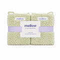 Plush Washcloths, 4-Pack - Sage Green