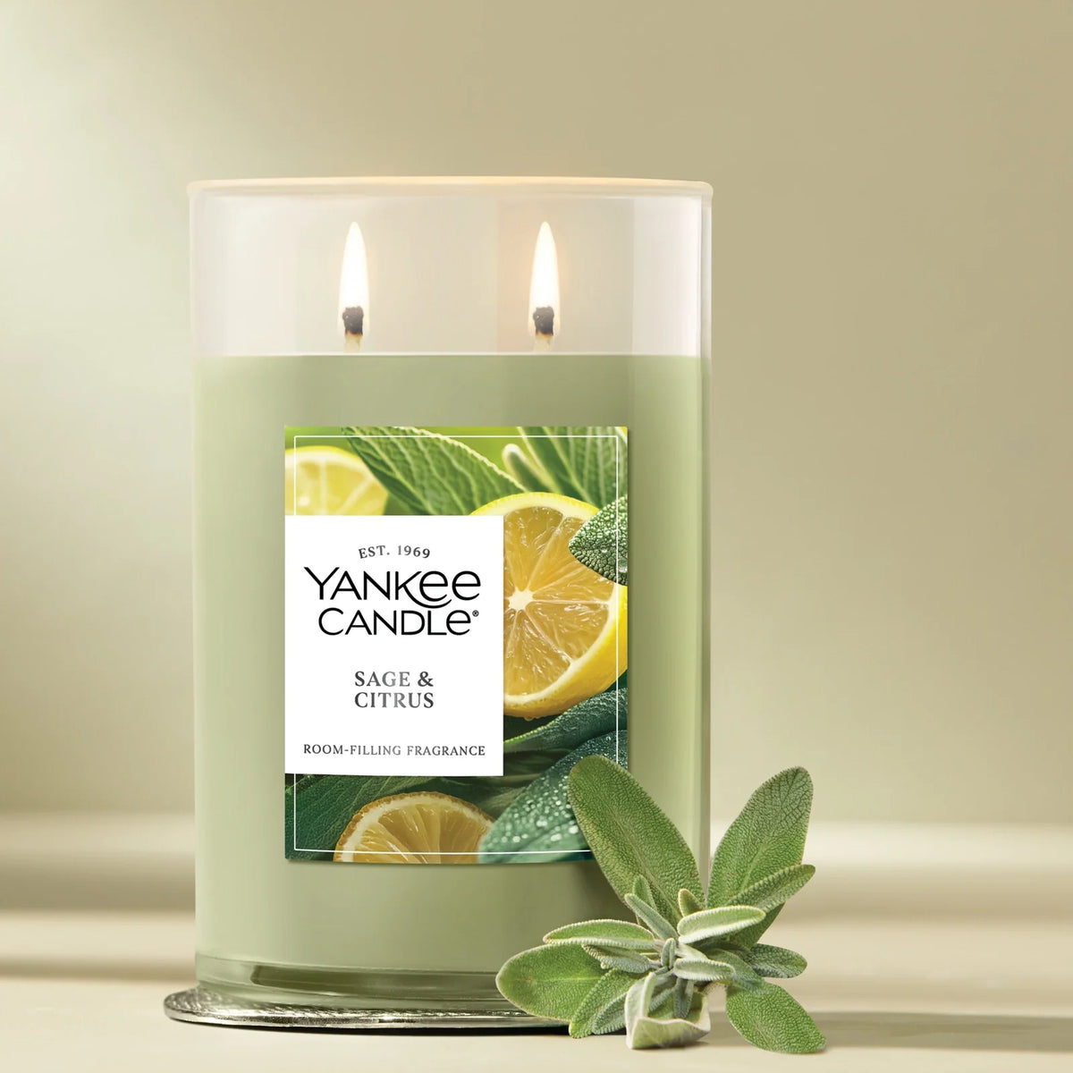 Herbal Citrus Tumbler Candle