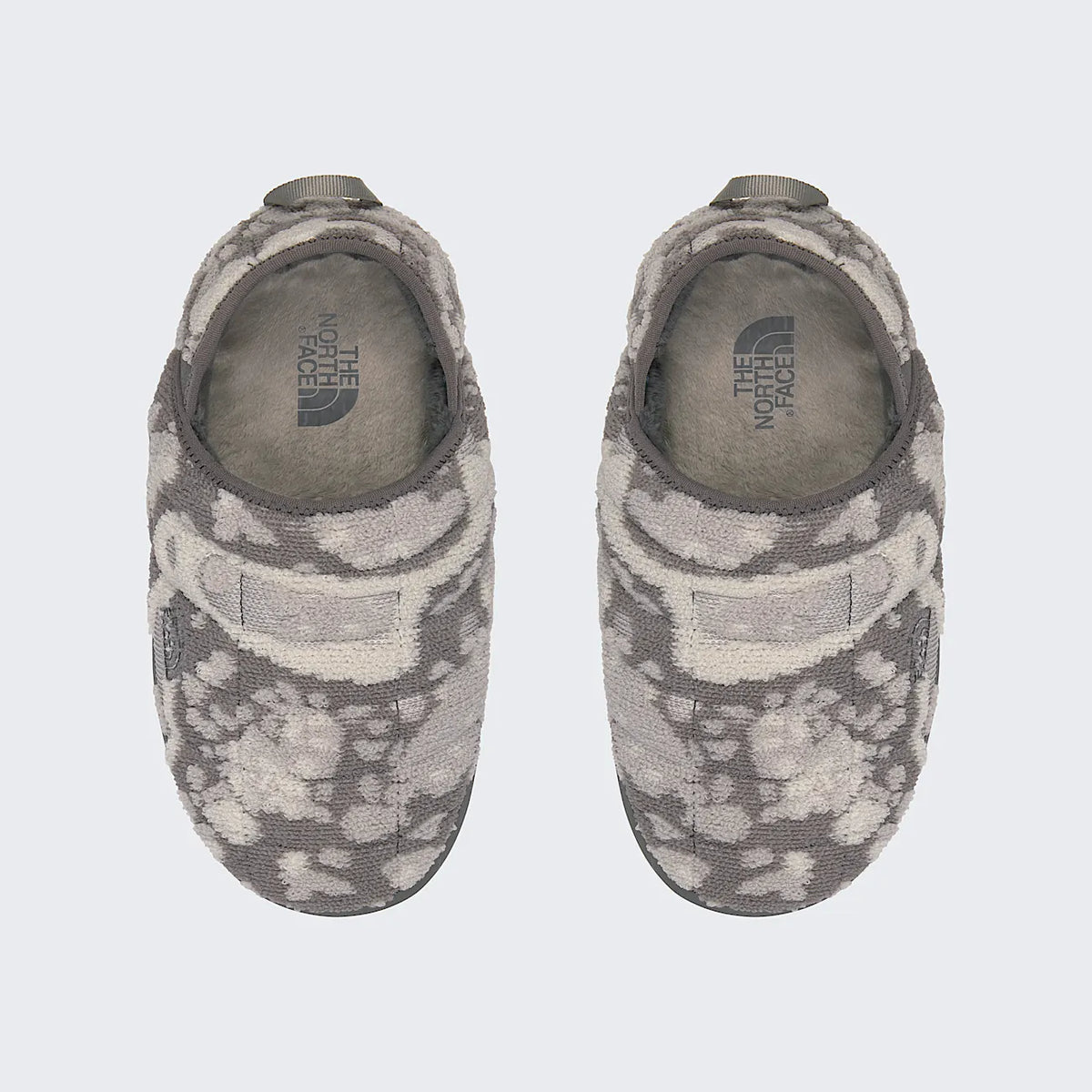 Insulated Knit Slipper Mule - Gray Print