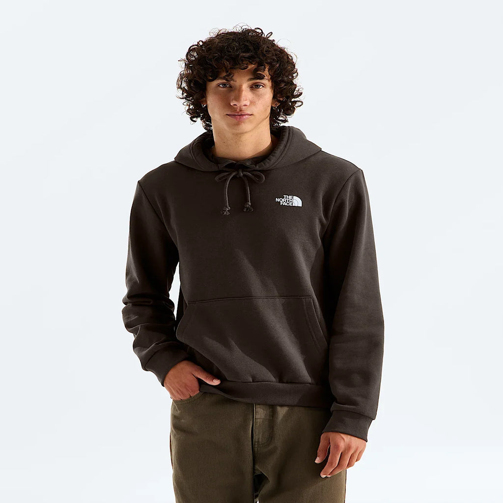 Men's Regular-Fit Graphic Hoodie - Brown